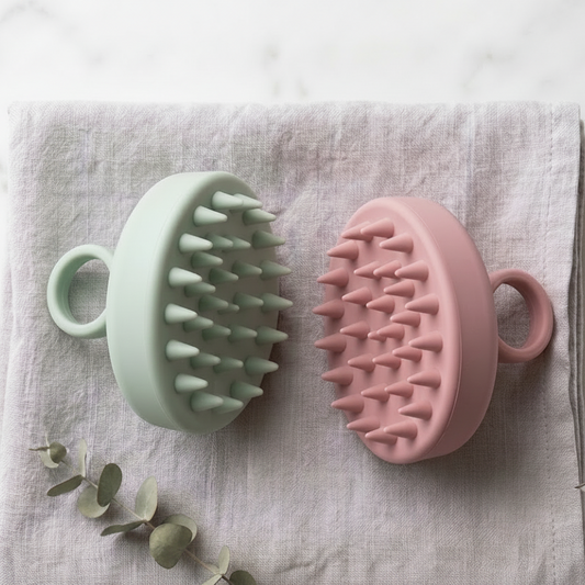 Masseur Cuir Chevelu Silicone — Stimulation & Routine Capillaire