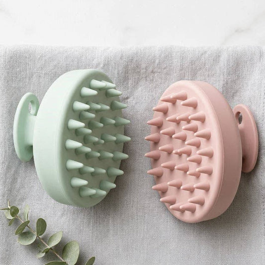 Masseur Cuir Chevelu Silicone — Stimulation & Routine Capillaire